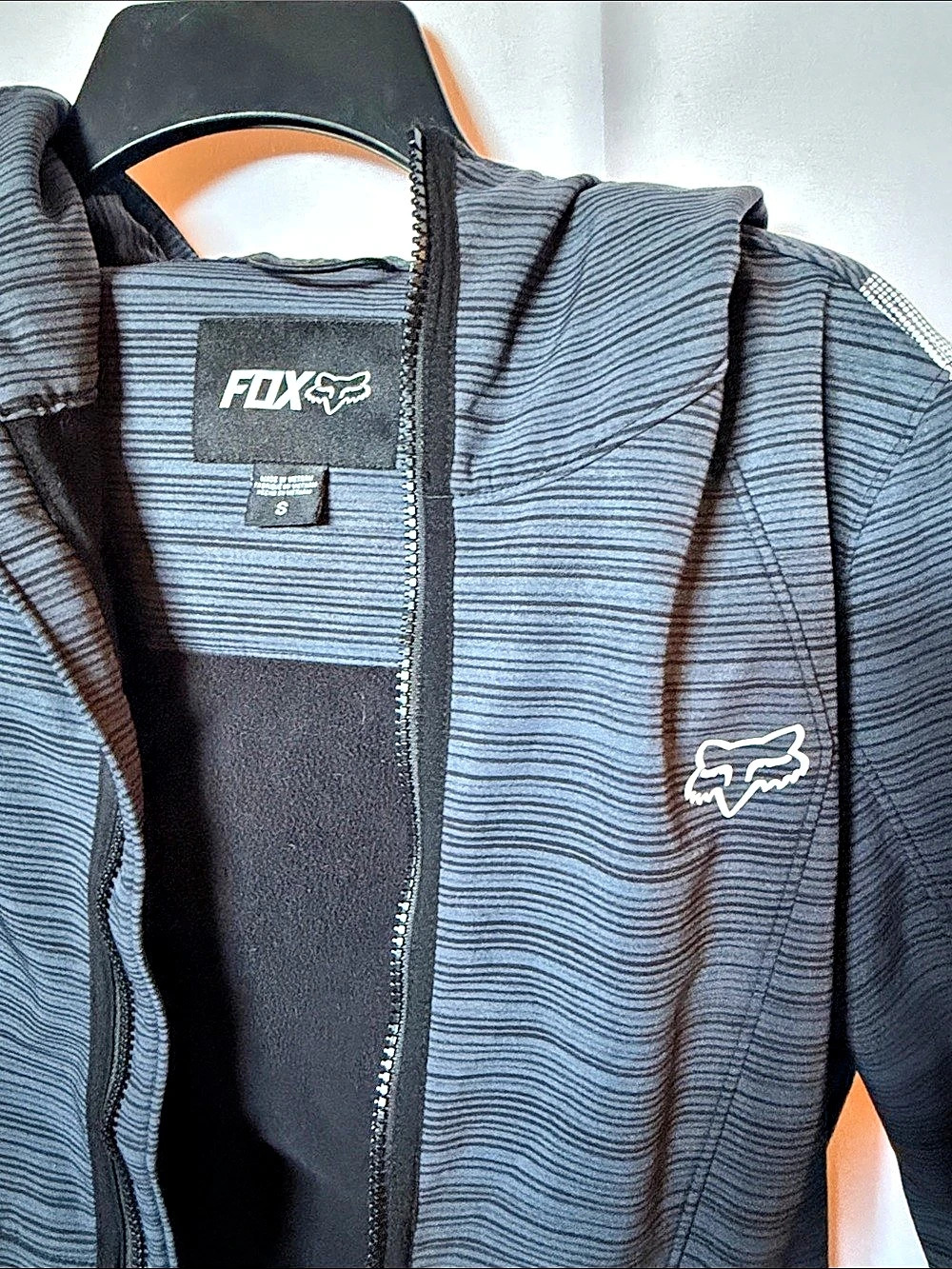 Fox Performance Jacket Gray Size Small - Picture 2 of 5